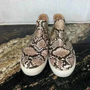 Women's Unbranded Sneakers, Size 7, Brown and White